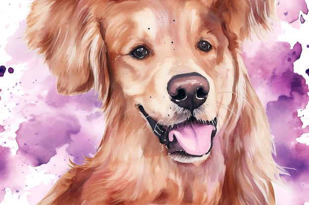 Fluffy Friends Watercolor Puppies in Every Pose Aqua Canines Dive into Doggy Watercolor Art