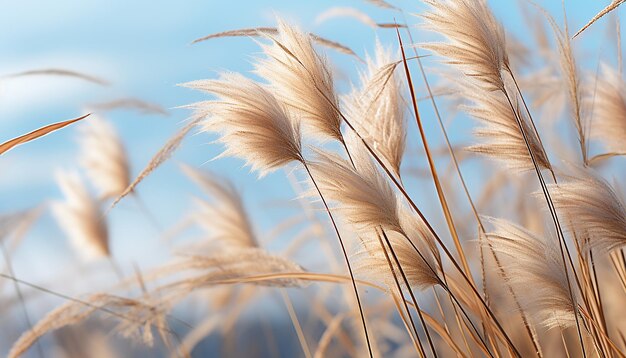 Foto fluffy veer vliegen in de blauwe lucht natuur delicate schoonheid gegenereerd door ai