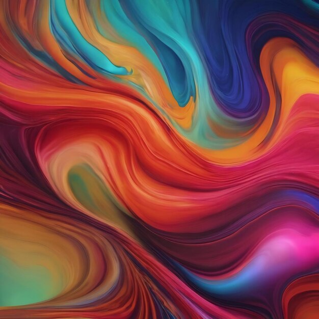 Fluid abstract background