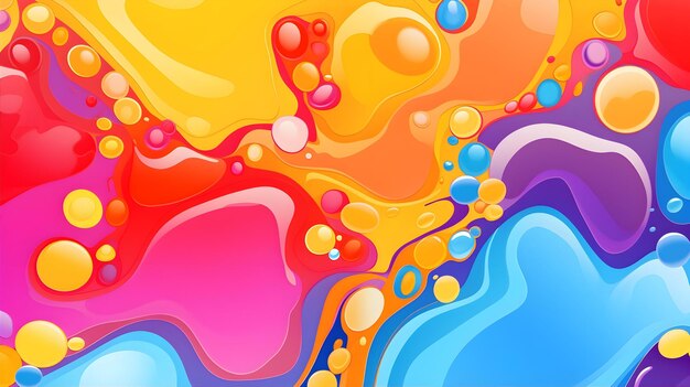 Fluid abstract background