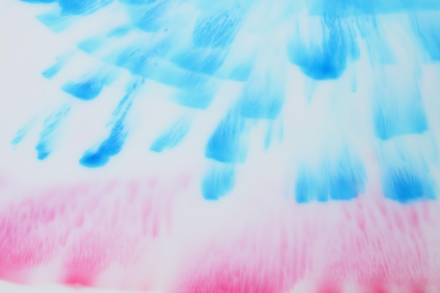 流体アート。水に溶ける色によって形成される抽象。水に溶けた多色インク