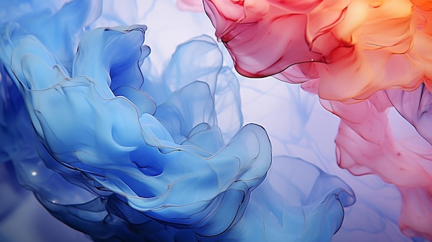 fluid art background HD 8K wallpaper Stock Photographic Image