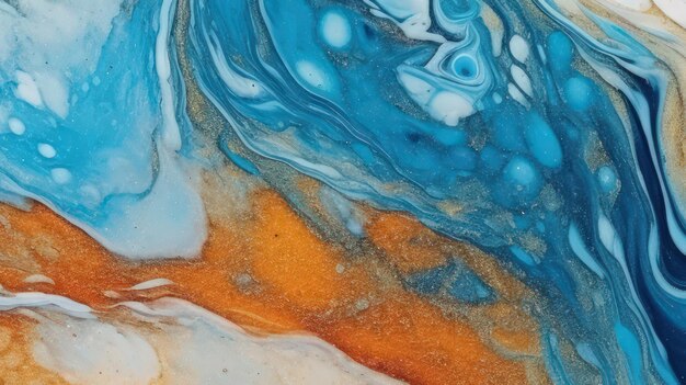 Fluid art background painting texture fluid art marble art background fluid liquid ebru art