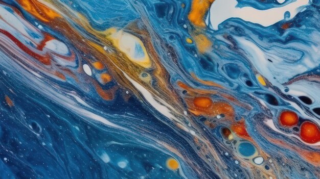 Fluid art background painting texture fluid art marble art background fluid liquid ebru art
