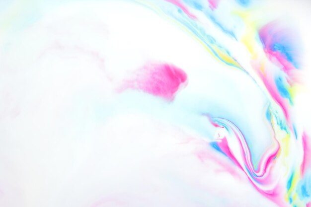 Жидкое искусство Креативный красочный фон с абстрактными нарисованными волнами Абстрактный фон с эффектом мрамора