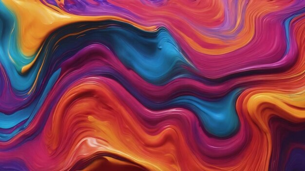 Fluid art texture backdrop with abstract mixing paint effect abstract gradient background