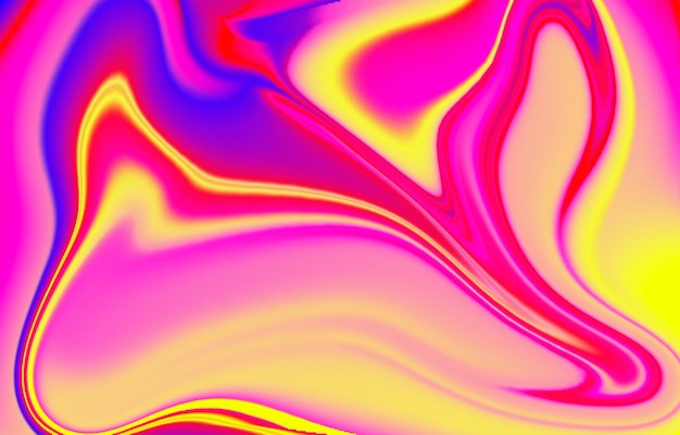 Жидкая художественная текстура Фон с абстрактным эффектом смешивания краски жидкие формы современная концепция минимальная