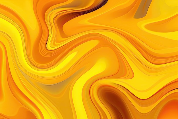 Fluid background vector yellow suitable for templates backgrounds presentations covers and oth