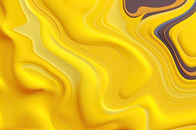 Fluid background vector yellow suitable for templates backgrounds presentations covers and oth