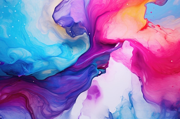 Fluid Beauty of Alcohol Ink