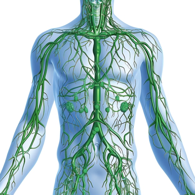 Photo fluid defenders lymphatic system the bodys frontline defense the intricate network of vessels and nodes that safeguard against infection and maintain fluid balance