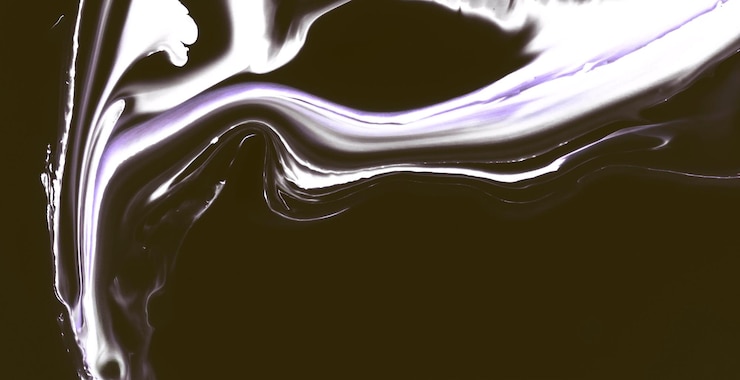 Photo fluid finesse unveiling the intricate allure of liquid art in oil paintings
