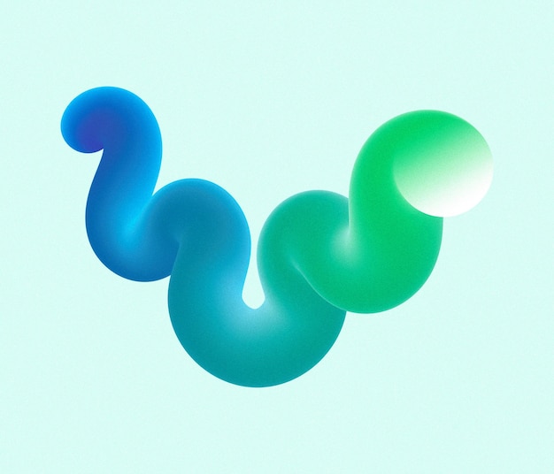 fluid gradient shape