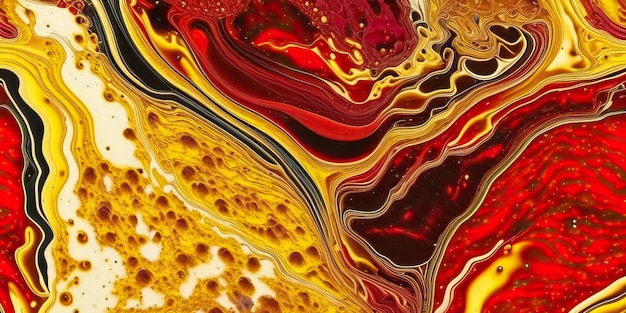 Fluid marble background liquid texture flowing art splash diy colors gold black orange pink white