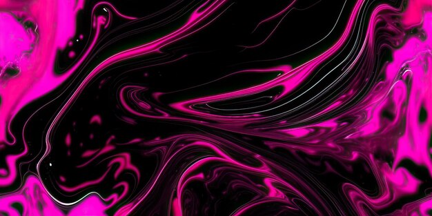 Photo fluid marble background liquid texture flowing art splash diy colors gold black orange pink white