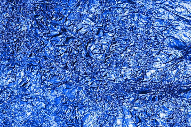 Photo fluid and organic nokia blue color abstract background for unique designs