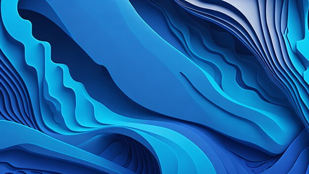 Fluid shape background