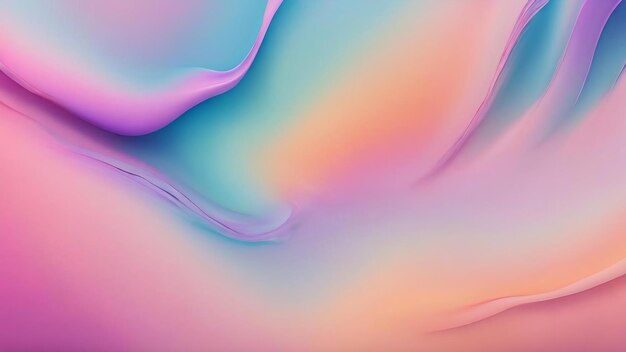 Photo fluid soft color gradient background liquid pastel soft color background texture