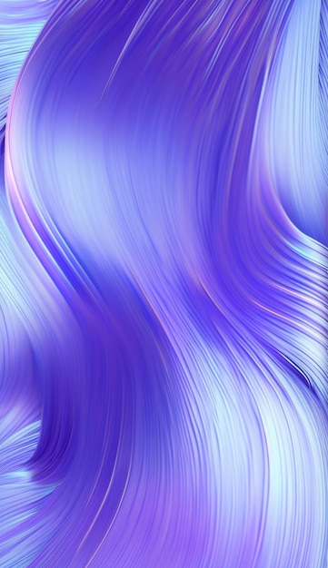 Fluid Swirls of Blue Waves Phone Wallpaper Mural