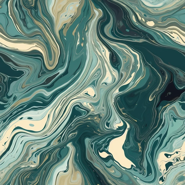 Photo fluid theoretical marble delineate organize seamless pattern ai generated