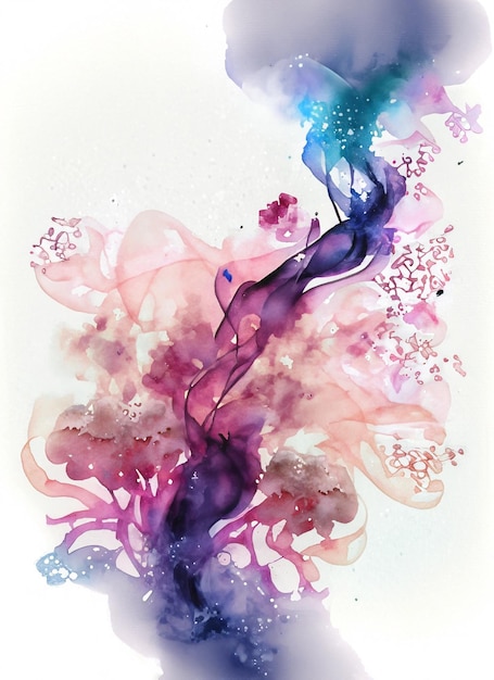 Fluid watercolour background ink marble liquid background