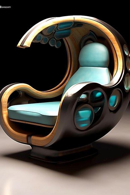 Fluidic Futurism A Journey through 3D Automotive and Furniture Design