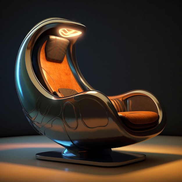 Fluidic Futurism A Journey through 3D Automotive and Furniture Design