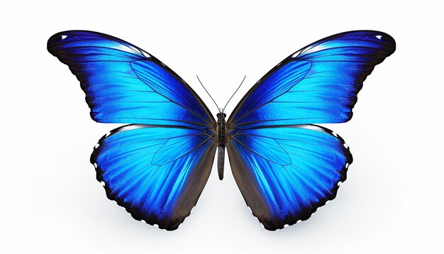 Fluttering Beauty Beautiful Butterfly Elevation Side View