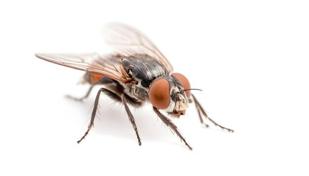 Fly insect animal Isolated on white background