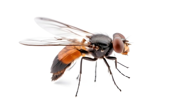 Fly insect animal Isolated on white background