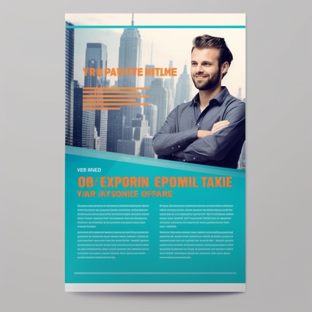 Flyer voor werknemerswaardering hoge kwaliteit 4k ultr