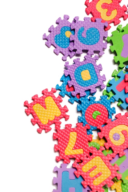 Foam puzzle letter uppercase