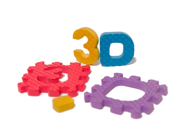 Foam puzzle letter uppercase