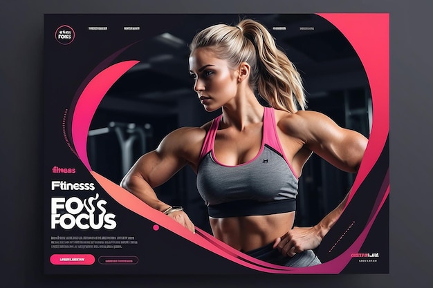 Foto focus op fitness