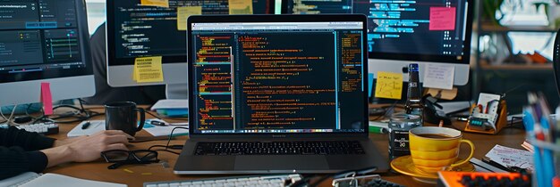 focused debugging session tackling code errors with debugger tools stack traces and error logs am