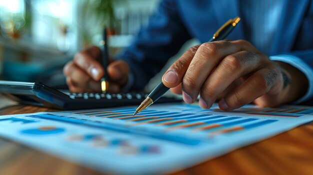 A Focused Shot Of Hands Reviewing Wallpaper