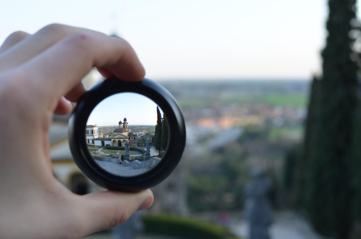 Foto focussen is alleen het essentiële observeren.