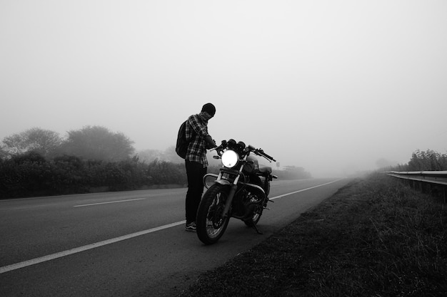 Foggy Morning Ride