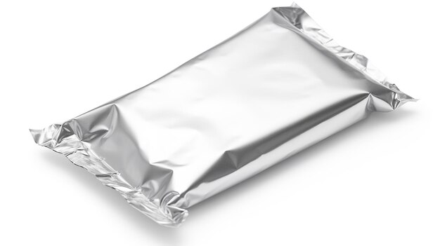 Foil Snack Wrapper Mockup