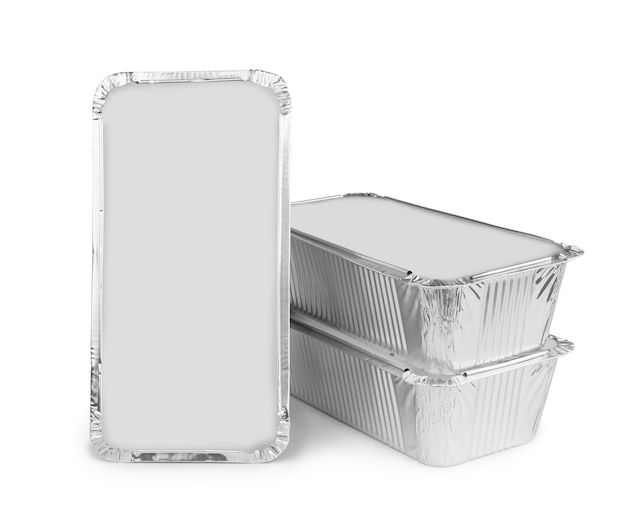 Photo foil tray for food