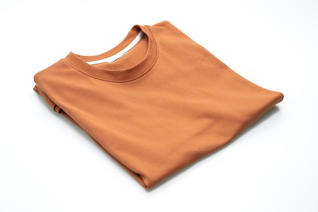 fold t-shirt isolated