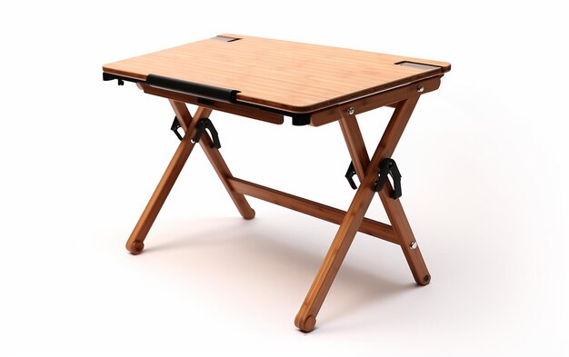 Foldable Laptop Table with Adjustable Height