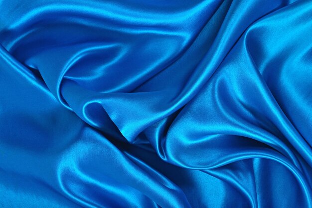 Folded fabric satin background