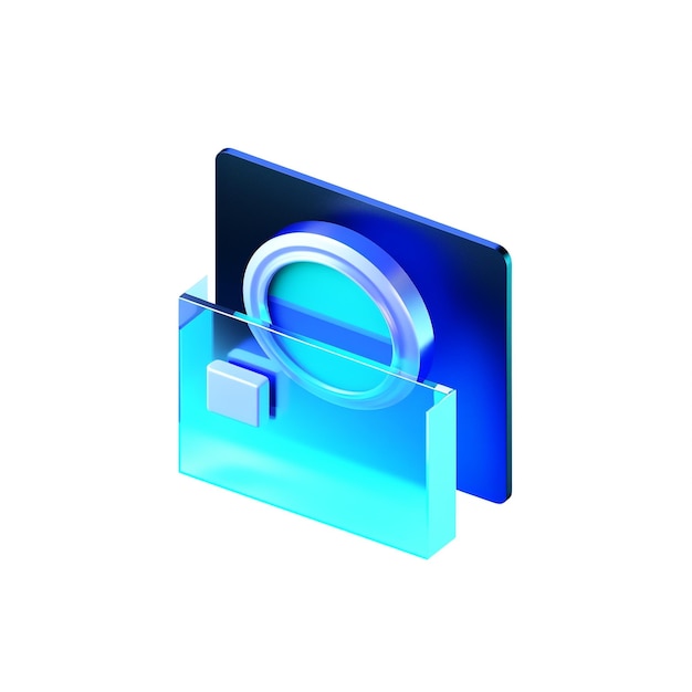 Folder icon 3d