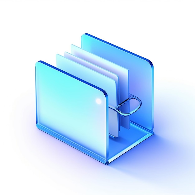 Photo folder icon 3d