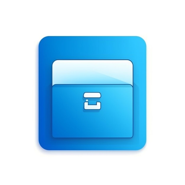 Photo folder icon design