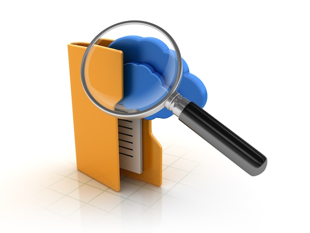 Folder Search with Cloud Computing and Magnifying Glass