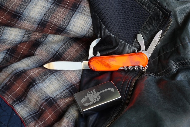 Folding multipurpose knife