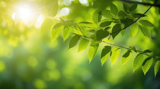 Foliage leaf summer background