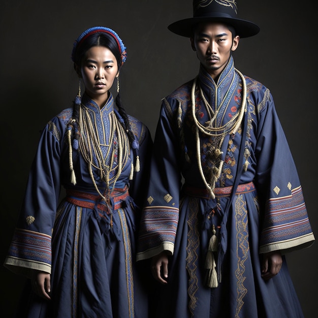 民俗の伝統服装